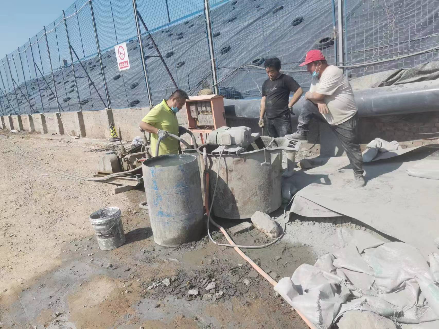 牟平袖阀管注浆